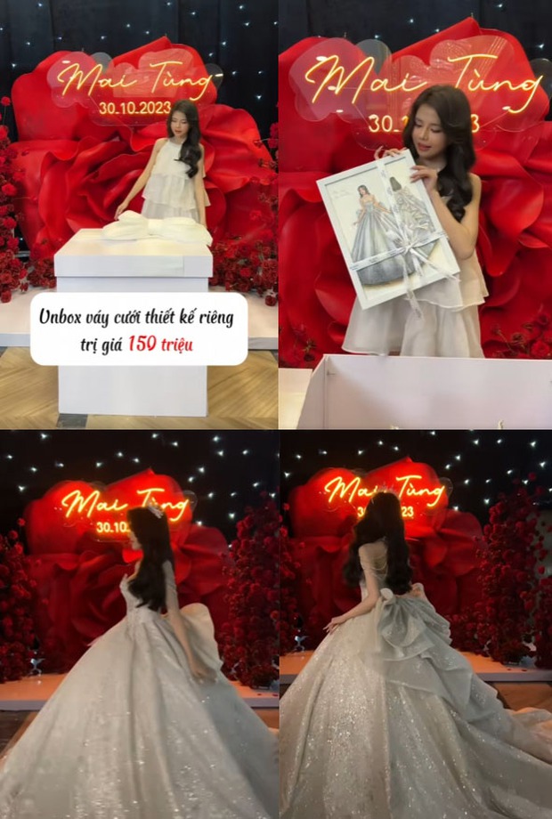 Diện váy cưới đẹp ngất ngây, nữ MC nổi tiếng chinh phục lòng người