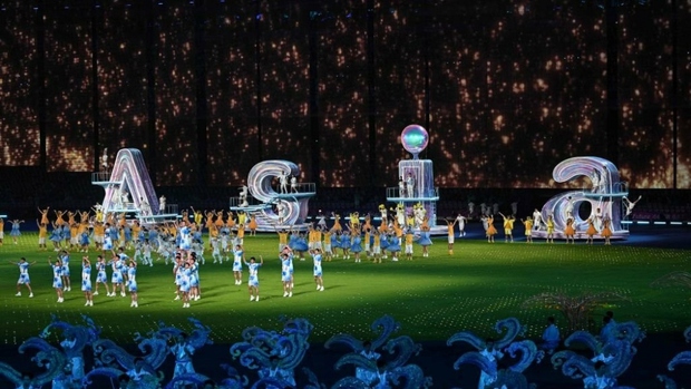 Bộ sưu tập hình ảnh chất lượng cao về lễ bế mạc ASIAD 19