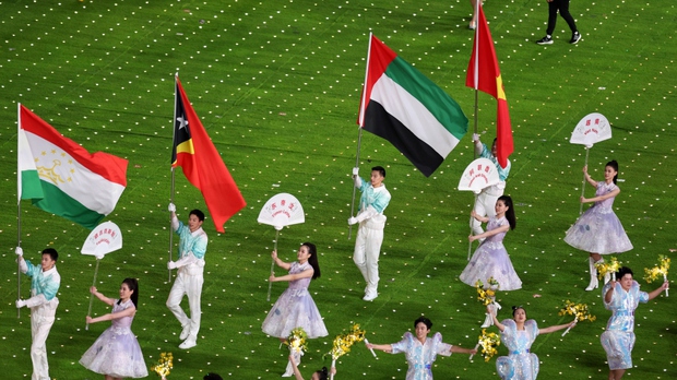 Bộ sưu tập hình ảnh chất lượng cao về lễ bế mạc ASIAD 19