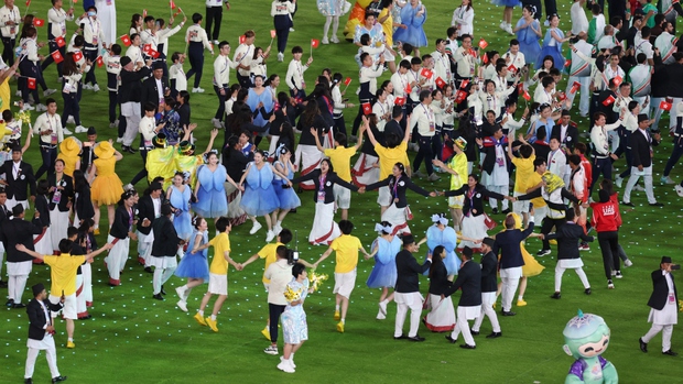 Bộ sưu tập hình ảnh chất lượng cao về lễ bế mạc ASIAD 19