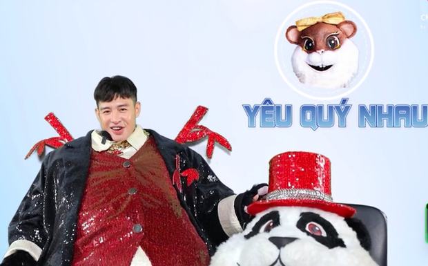 Hoàng Hải (Bố Gấu) tiết lộ mối quan hệ tình cảm với Thuỳ Chi trong buổi biểu diễn Ca sĩ mặt nạ