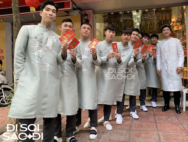 Dàn hotboy thời trang khác lạ cùng chú rể Đoàn Văn Hậu trước buổi đám hỏi