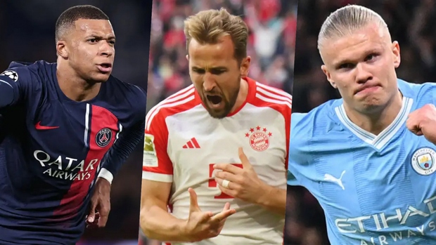 BXH cuộc đua Chiếc giày Vàng châu Âu: Erling Haaland lay động Harry Kane