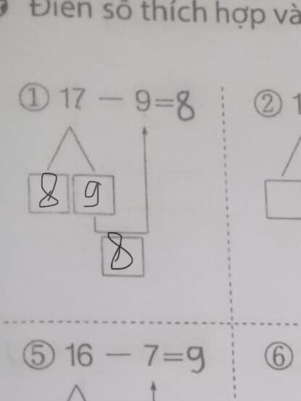 Cả nhà thức đêm giải bài toán cho con nhưng bó tay, lên mạng hỏi ai cũng sốc: Lớp 1 mà như lớp 10 - Ảnh 4.