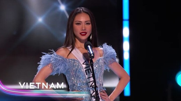 Bán kết Miss Universe 2023: Đại diện Việt Nam Bùi Quỳnh Hoa trình diễn nhạt nhòa