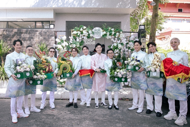 Dàn sao ăn hỏi Phương Lan - Phan Đạt: Khả Như choáng ngợp khi thấy camera, Lan Ngọc né ống kính vì một lý do - Ảnh 18.