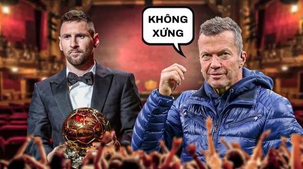 Cuộc tranh luận giữa cựu danh thủ và đồng đội của Messi về Quả bóng vàng 2023