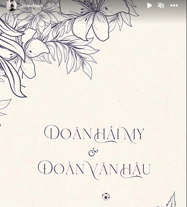 Mẹ vợ xinh đẹp có hành động gây ngạc nhiên trước lễ cưới của Đoàn Văn Hậu - Doãn Hải My tại Hà Nội