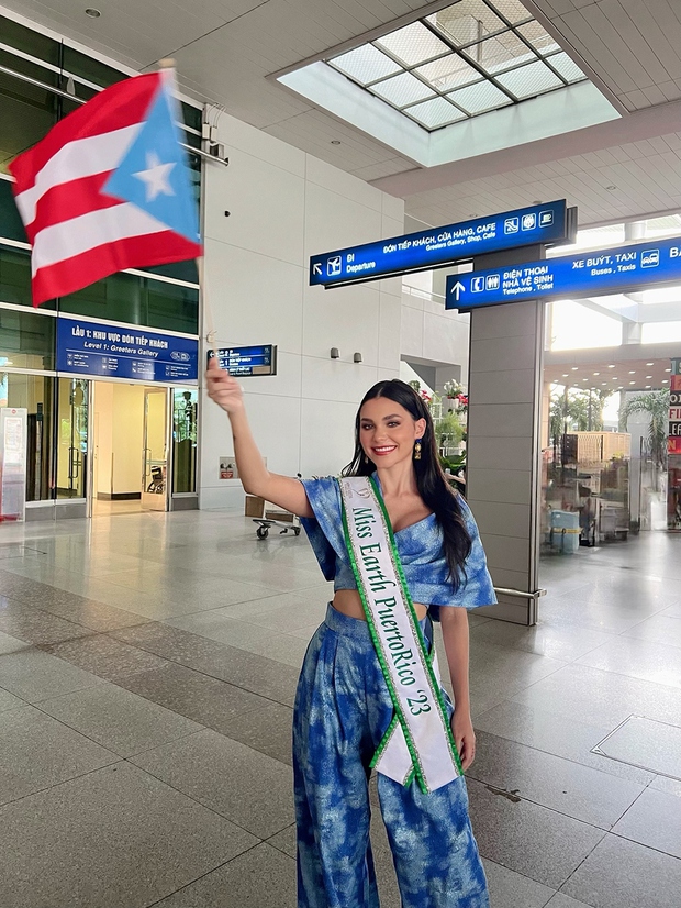 Dàn thí sinh Miss Earth 2023 diện áo dài khi đến Việt Nam - Ảnh 5.