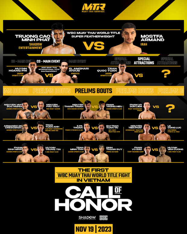 Đại hội vô địch WBC Muay Thai toàn cầu diễn ra tại Việt Nam - lần đầu trong lịch sử