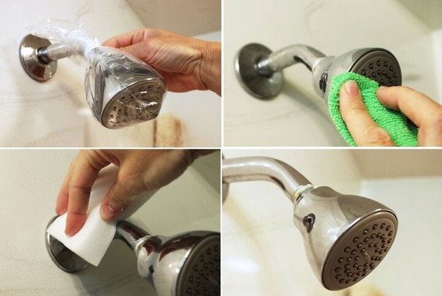 Simple ways to fix a clogged showerhead - Image 1.