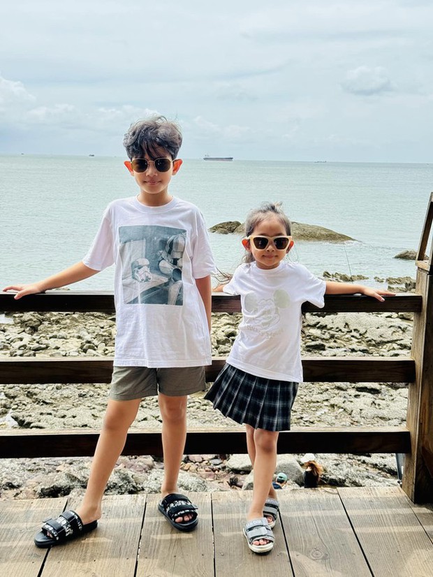 Phan Hiển dẫn Khánh Thi và con cái tới Vũng Tàu vui chơi vì một lý do