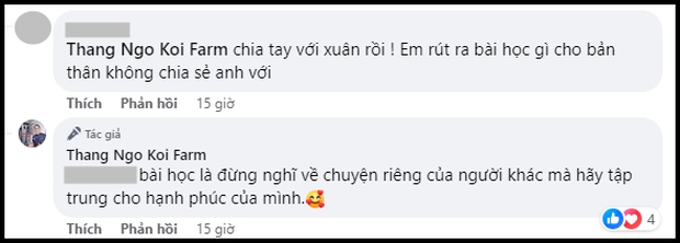 Được hỏi về bài học sau khi chia tay Hà Thanh Xuân, “vua cá koi” Thắng Ngô nói gì? - Ảnh 2. Được hỏi về bài học sau khi chia tay Hà Thanh Xuân, “vua cá koi” Thắng Ngô nói gì? - Ảnh 2.