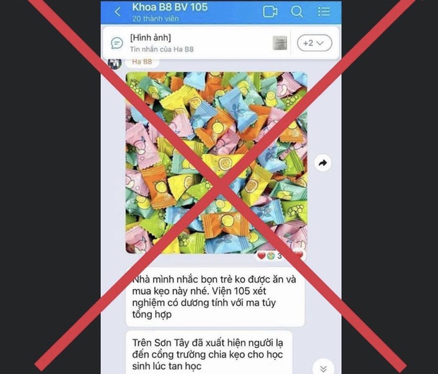 Sự thật thông tin kẹo chứa ma túy bán tại cổng trường học ở Lạng Sơn - Ảnh 2.