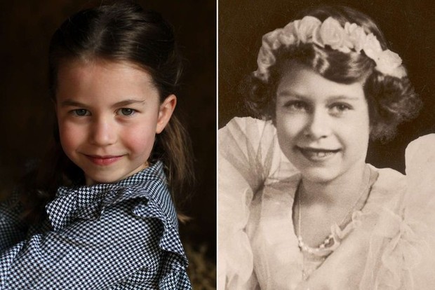Công chúa Charlotte ngày càng xinh đẹp và trưởng thành, khiến người hâm mộ bất ngờ khi đặt cạnh ảnh cũ của cố nữ hoàng - Ảnh 4.