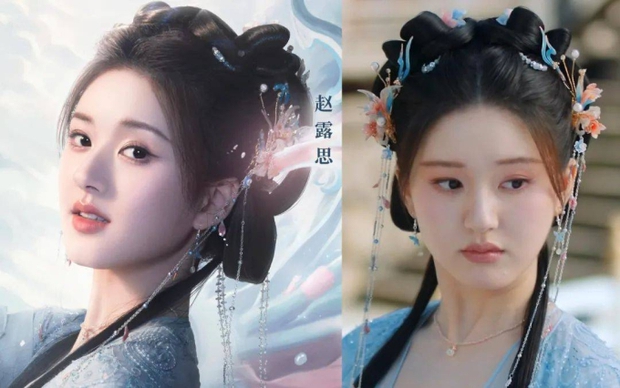 Triệu Lộ Tư lộ nhan sắc thật khác xa ảnh photoshop, còn bị nữ phụ vô danh lấn át - Ảnh 3. Triệu Lộ Tư lộ nhan sắc thật khác xa ảnh photoshop, còn bị nữ phụ vô danh lấn át - Ảnh 3.