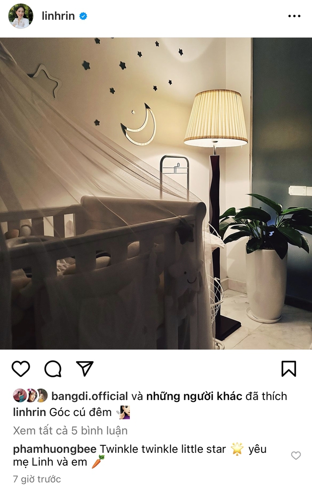 Linh Rin gia nhập hội mẹ bỉm nghiện con: Đăng ảnh nhóc tỳ tự hào môn nhưng có 1 động thái giống Hà Tăng