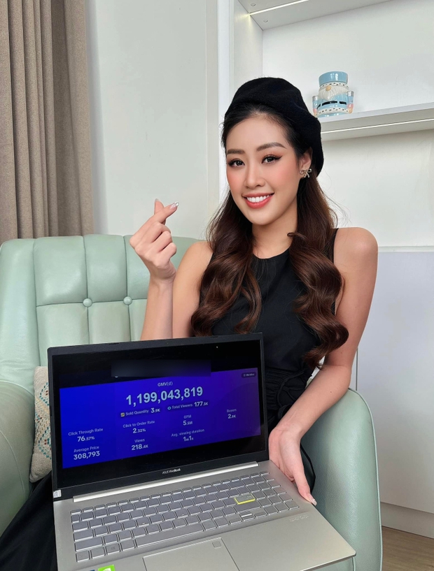 1 Hoa hậu Vbiz lọt top với doanh thu hơn 1,2 tỷ sau 3 giờ livestream bán hàng, vượt qua các kỷ lục khác