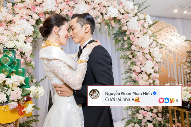 Khánh Thi tự tin khoe ảnh trong váy hoa kiêu sa, đeo trang sức 'trĩu cổ', Phan Hiển gợi ý: 'Cưới lại đi em'