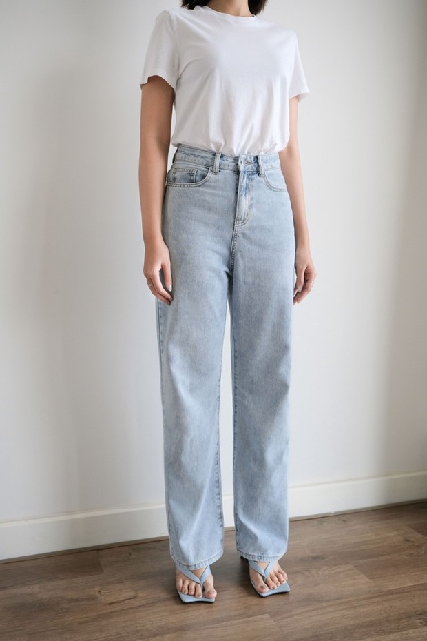 Nghe Hà Trúc sắm 2 mẫu quần jeans hack dáng này, nàng 1m55 dư sức chặt chém với hội chân dài - Ảnh 5.