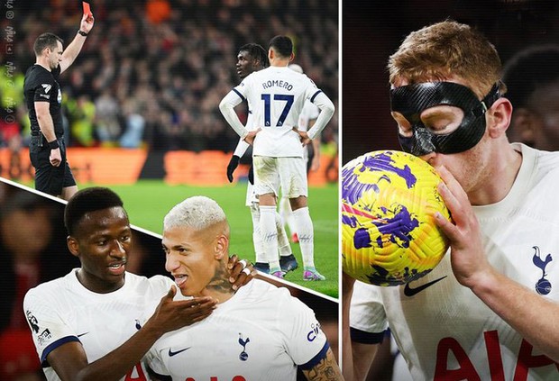 Vượt mặt MU tới 7 điểm, Tottenham giành chiến thắng đậm trên sân khách