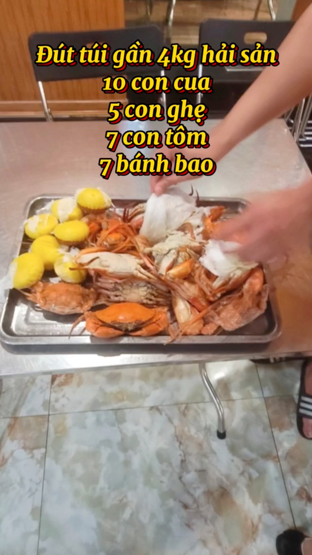 Xôn xao chuyện khách mang túi ba gang đến hàng buffet lén lấy 4kg hải sản về và phản hồi từ phía nhà hàng - Ảnh 5.