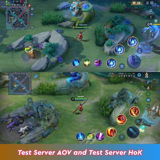 Liên Quân Mobile dần trở thành một phiên bản Vương Giả Vinh Diệu mới, liệu hai tựa game có còn chênh lệch xa nhau?