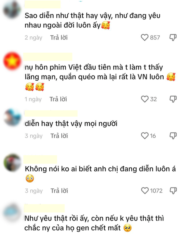 Phim Việt giờ vàng có cảnh hôn hút triệu view vì khiến netizen choáng váng, đóng đạt cứ như phim giả tình thật - Ảnh 5.