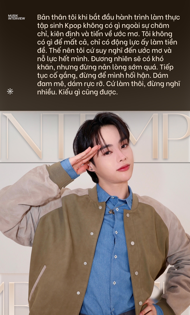 Gặp gỡ idol người Việt Hanbin (TEMPEST): Khi bắt đầu làm thực tập sinh Kpop, không có gì ngoài sự chăm chỉ, kiên định và tiến đến ước mơ - Ảnh 4. Gặp gỡ idol người Việt Hanbin (TEMPEST): Khi bắt đầu làm thực tập sinh Kpop, không có gì ngoài sự chăm chỉ, kiên định và tiến đến ước mơ - Ảnh 4.