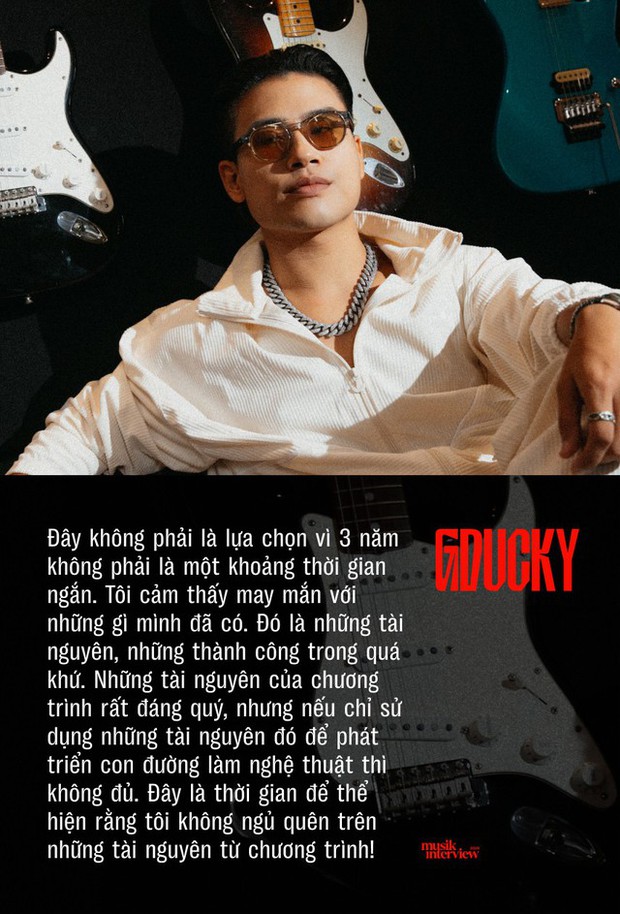 GDucky: Vì sao cần phải đạt thành công và tiến nhanh như người khác?