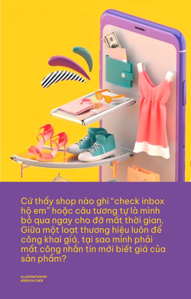 Kiếp nạn mua hàng online cứ bắt check inbox - Khách khó chịu, thương hiệu vẫn giấu nhẹm giá: Chuyên gia lý giải! - Ảnh 1.