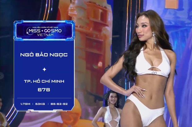 Tranh cãi thí sinh Hoa hậu Hoàn vũ VN diễn bikini giữa thời tiết 16 độ: Có người suýt ngã, dàn ứng viên nặng ký thể hiện ra sao? - Ảnh 6.
