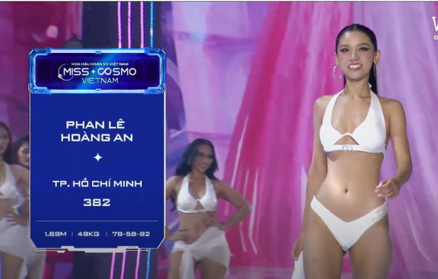 Tranh cãi thí sinh Hoa hậu Hoàn vũ VN diễn bikini giữa thời tiết 16 độ: Có người suýt ngã, dàn ứng viên nặng ký thể hiện ra sao? - Ảnh 5.