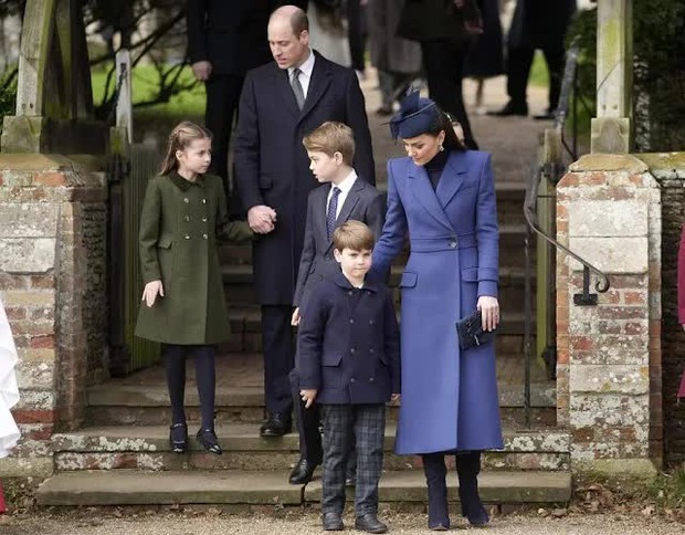 Gia đình Hoàng gia Anh tụ họp dịp lễ Giáng sinh, khoảnh khắc các nhóc tỳ hoàng gia xuất hiện đáng yêu đến lịm tim - Ảnh 4.