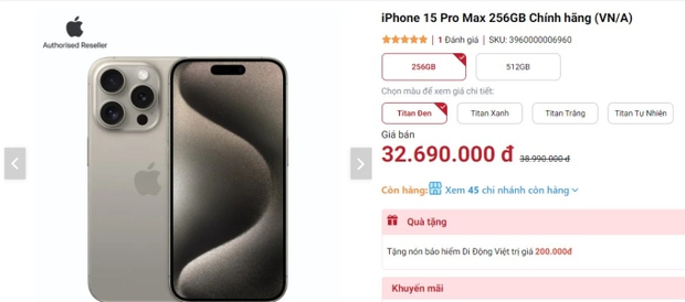 5 mẫu smartphone hot nhưng giảm giá sốc nhất năm 2023, có mẫu giảm đến hơn 50% so với giá niêm yết - Ảnh 2.