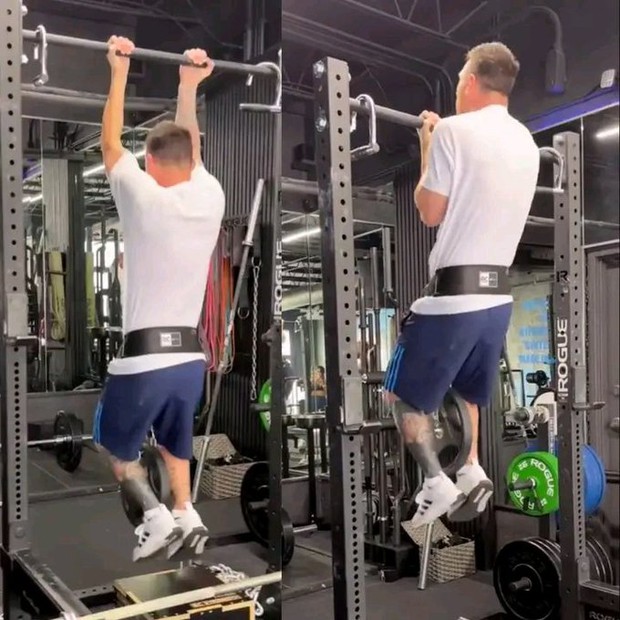 Vợ Messi cùng anh đến phòng tập trong thời gian nghỉ, dưới sự hướng dẫn của một HLV có uy tín