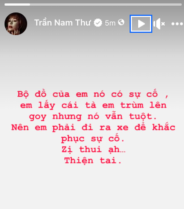 Nam Thư đăng đàn giữa đêm hé lộ nguyên nhân đùng đùng rời đi dù chưa được bước lên thảm đỏ - Ảnh 5.