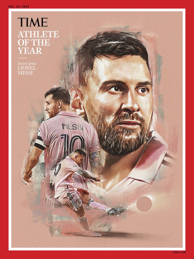 Messi: Cầu thủ đầu tiên trong lịch sử giành giải thưởng danh giá từ tạp chí Time
