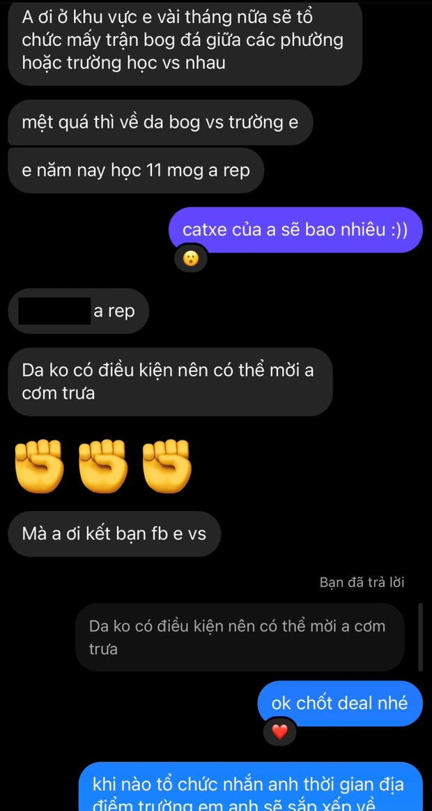 Fan nhắn tin rủ Jack đến sân bóng, câu hỏi đầu tiên là 'tiền thù lao' và sự kết thúc
