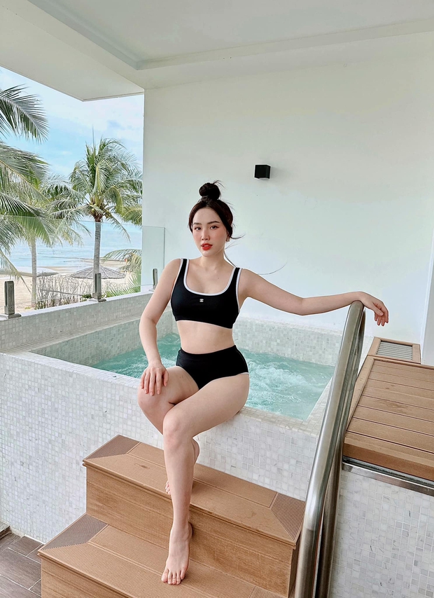 Lộ thân hình mũm mĩm khi mặc bikini, Bảo Thy có cách trả lời bất ngờ khi netizen nhận xét mập - Ảnh 3.