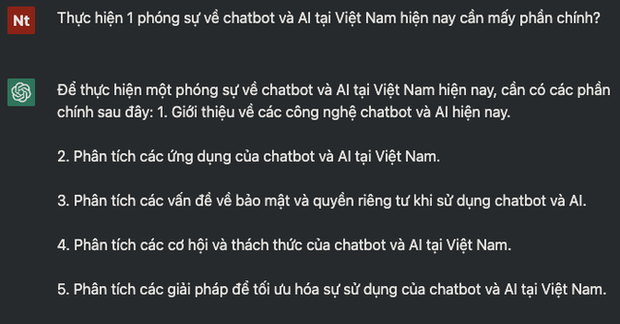 Lần đầu tiên, một phóng sự do ChatGPT viết kịch bản được phát sóng trên truyền hình Việt Nam - Ảnh 1.