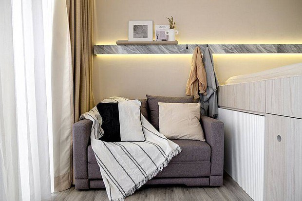 Căn hộ mini chỉ 25m² gây nghiện với lối thiết kế thông minh, siêu tiện lợi - Ảnh 3.