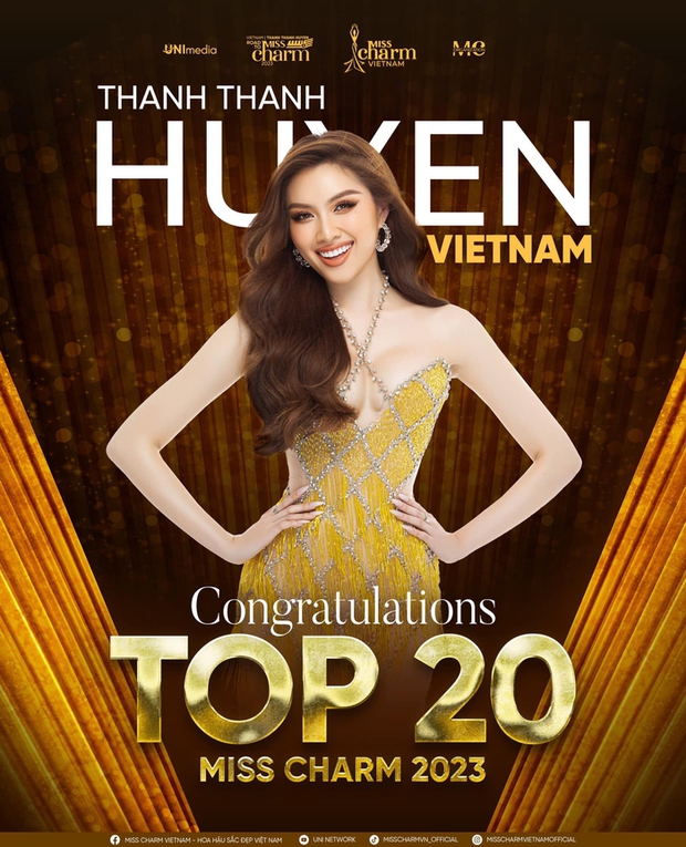 Thanh Thanh Huyền dừng chân ở top 20 Miss Charm - Ảnh 3.