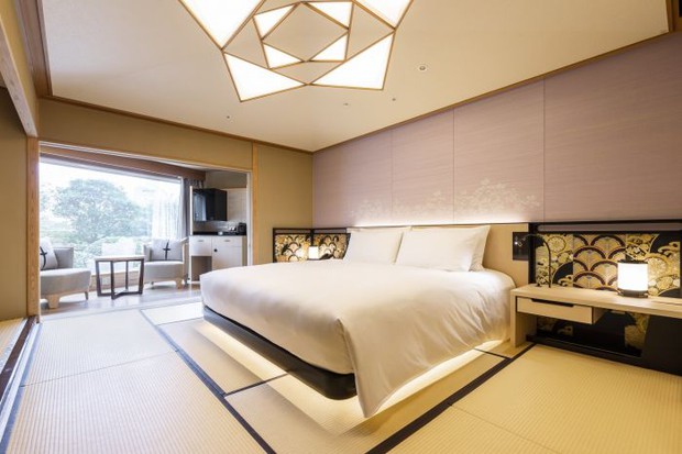 Khách sạn được coi là kho báu nghệ thuật của Nhật Bản - Ảnh 10.