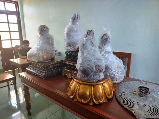 Thanh niên tu tại gia đột nhập chùa nổi tiếng ở Gia Lai trộm 4 pho tượng Phật - Ảnh 2.