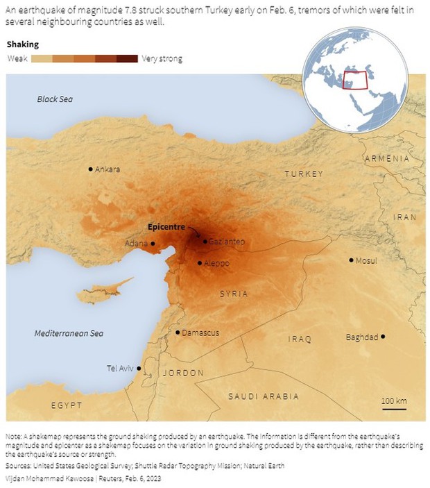 Sau cơn địa chấn khiến hơn 1.000 người thiệt mạng, Thổ Nhĩ Kỳ tiếp tục động đất cực mạnh - Ảnh 1.