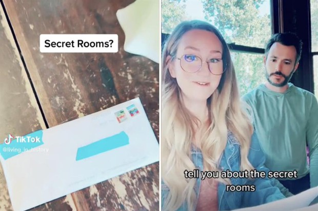  Nhận được lá thư kỳ lạ, cặp vợ chồng ngỡ ngàng khám phá ra căn phòng bí mật trong ngôi nhà 130 tuổi thu hút gần 4 triệu lượt xem - Ảnh 1.