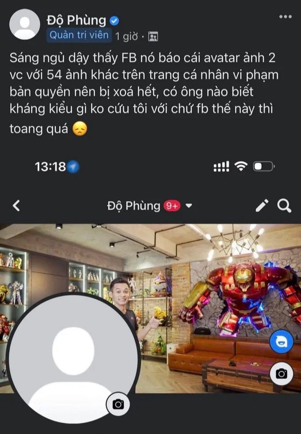 Vì sao Độ Mixi bị đánh bản quyền hình ảnh của chính mình trên Facebook? - Ảnh 1.