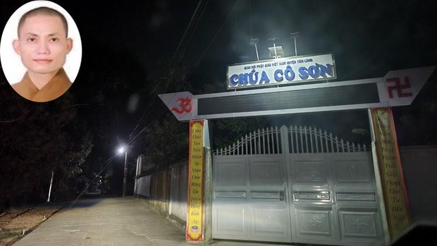 Người tự nhận là trụ trì chùa Cô Sơn ở Hải Phòng bị bắt vì tàng trữ ma túy - Ảnh 1.