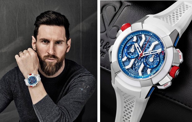 The watch is worth the fortune of Messi - Photo 7.